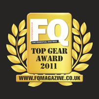 Awarded FQ TOP GEAR AWARD 