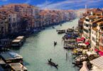 venice, canale grande, gondolier